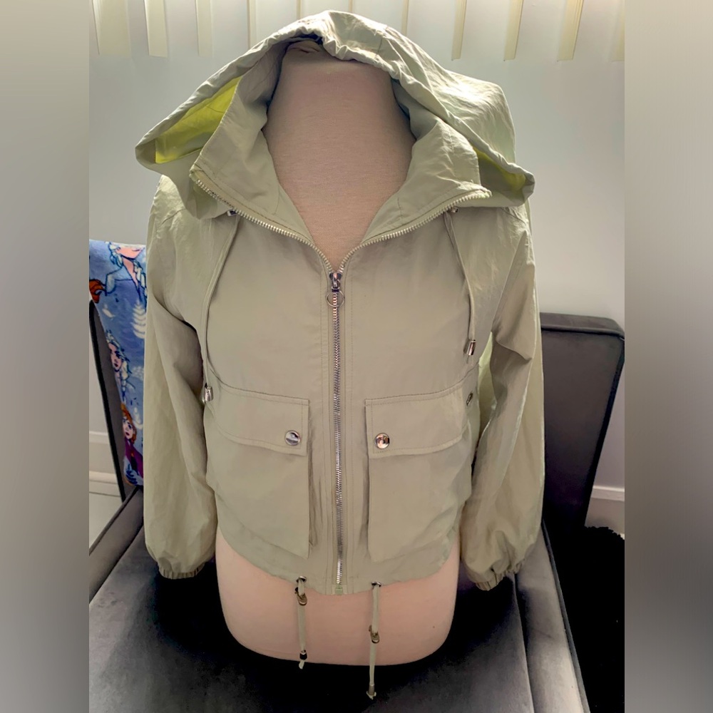 Pull&Bear Sage / mint Jacket size XS